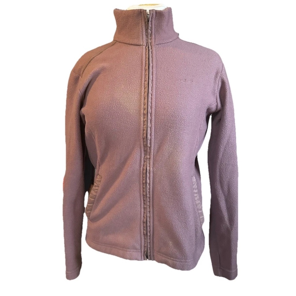 Patagonia Women's Medium Synchilla Fleece Full Zip Sun Bleach Spots See Pictures